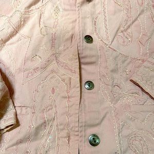 Chico’s size 2 light Pink jacket